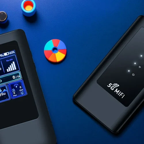 Mifis LTE Wifi Router 5g Lte with Sim Card Slot 4400mAh 4g Router Suitable for Laptops 1800MBPS M2A