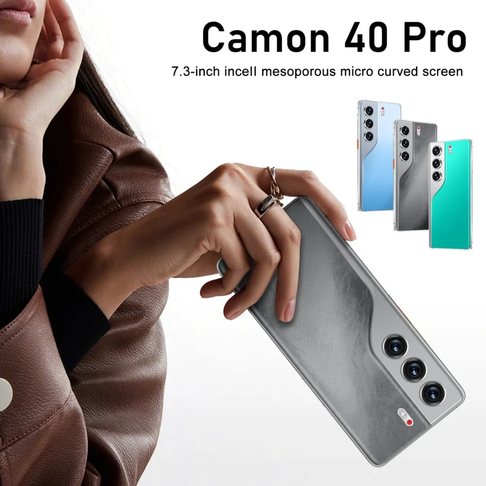 Hot-selling Camon 40 Pro Original 16 Gb +1tb Mobile Phone 7800mah Hd Gaming Custom Global 5g Smartphones