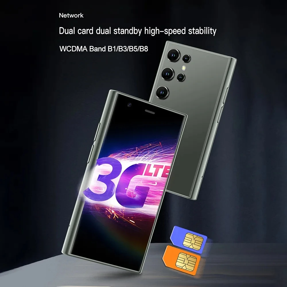 SOYES S23 Pro Mini Smart Mobile Phone 3.0 Inch Android 8.1 Smartphone 2GB RAM+16GB ROM Dual SIM 3G Cellphones