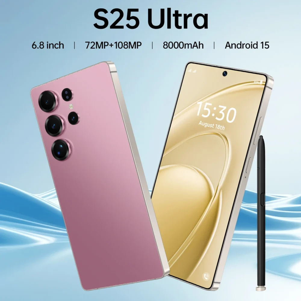 Original Phones S25 ultra Smartphones for S25 ultra 16GB+1TB 5G Dual SIM Cellphone Mobile Phone S25 ultra 5g Smartphone