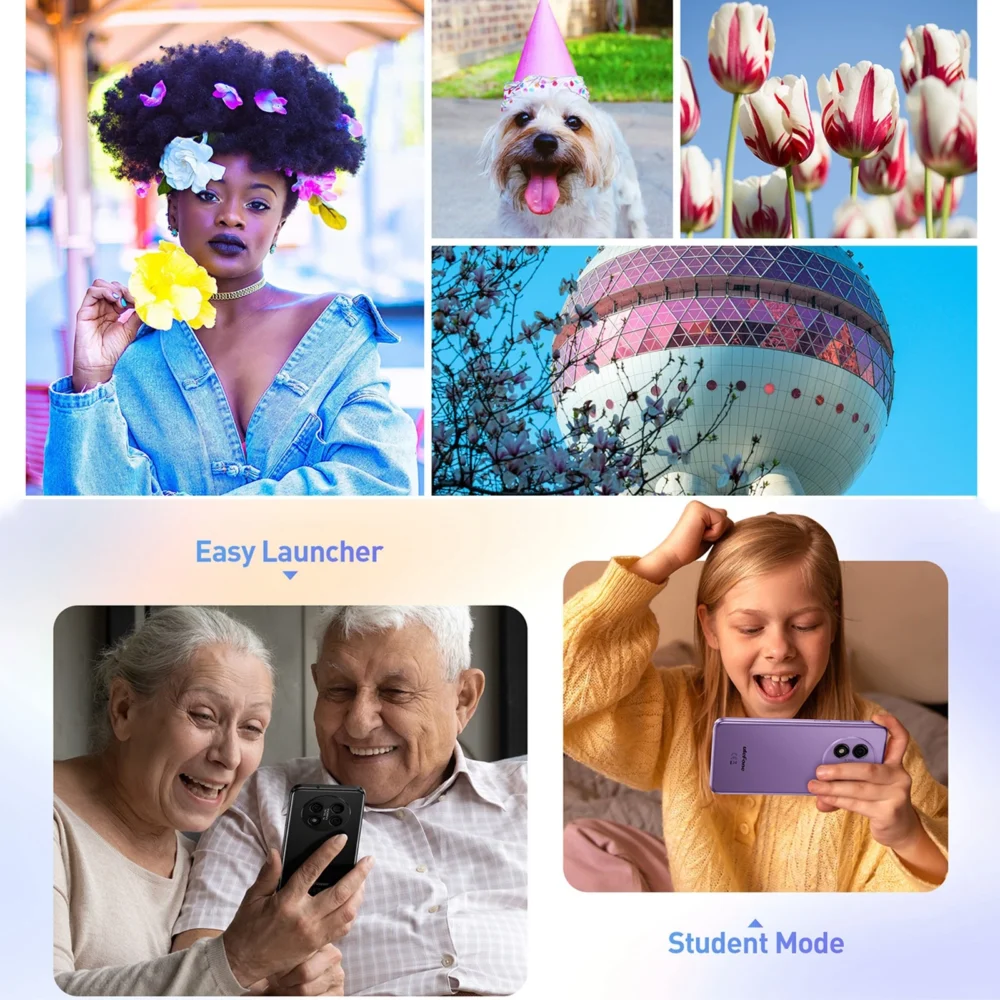 Smart Cheap Unlocked Cell Phones Ulefone Note 15 Smartphone 2GB+32GB 6.22 Inch Android 12 Mobile Phone