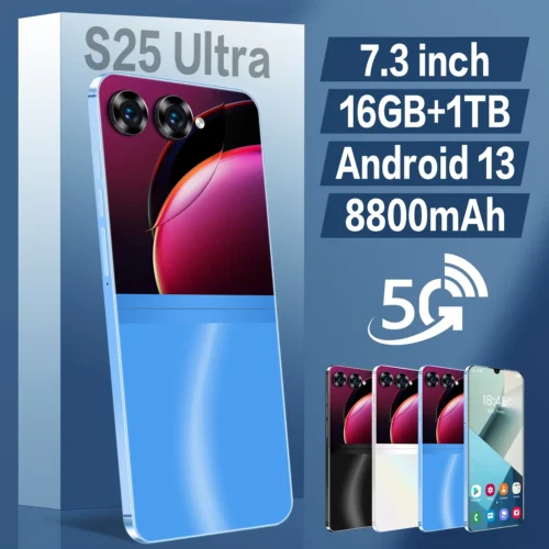 Hot Selling S25 Ultra High Quality Unlocked Smartphone Dual SIM 5G S25 Ultra Cell Phones 16GB+1TB S25Ultra Gaming Mobilephone