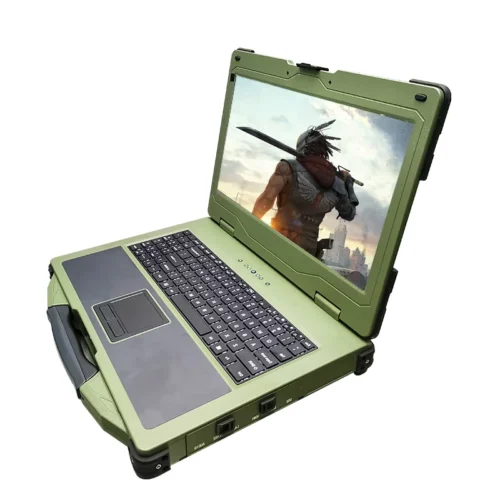 15.6inch New Dual Screen Industrial Rugged Notebook Portable Wide Temperature Outdoor Workstation Intel I5 Business Laptops