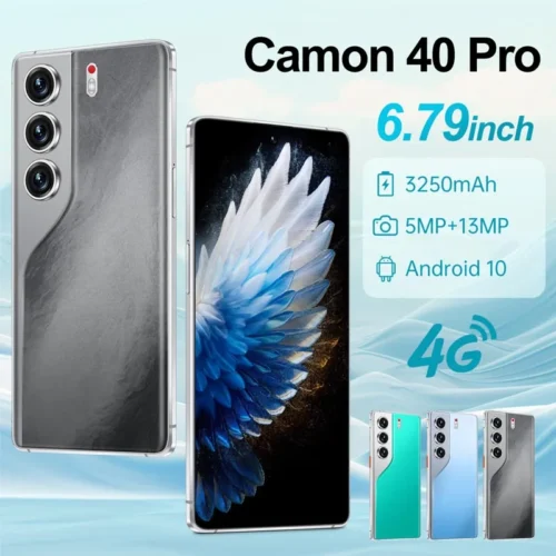 Hot Selling Camon 40 Pro 4G Unlocked Android Smartphones 3GB+32GB Dual SIM Card Mobile Phones with LTE CDMA Global Version