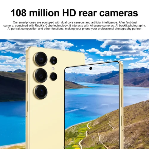 SmartPhone GalaxS S25 Ultra 7.3 HD 5G Celulares 16GB+1TB Dual Sim 7000mAh 72MP+108MP Mobile Phones Original Android Cell Phone