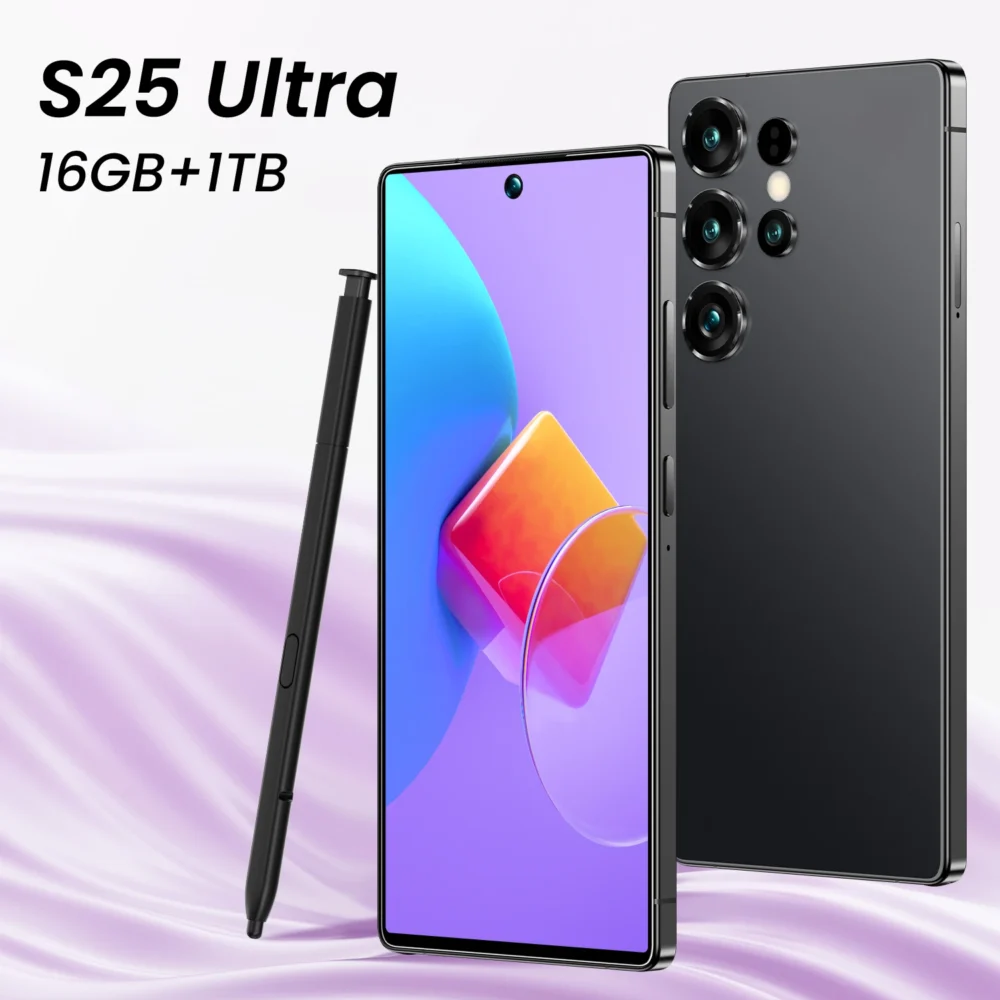 Hot Sale 16+1TB S26Ultra Rear Camera Mobile Phones Cell Phone Dual SIM Card New 5G Smartphones