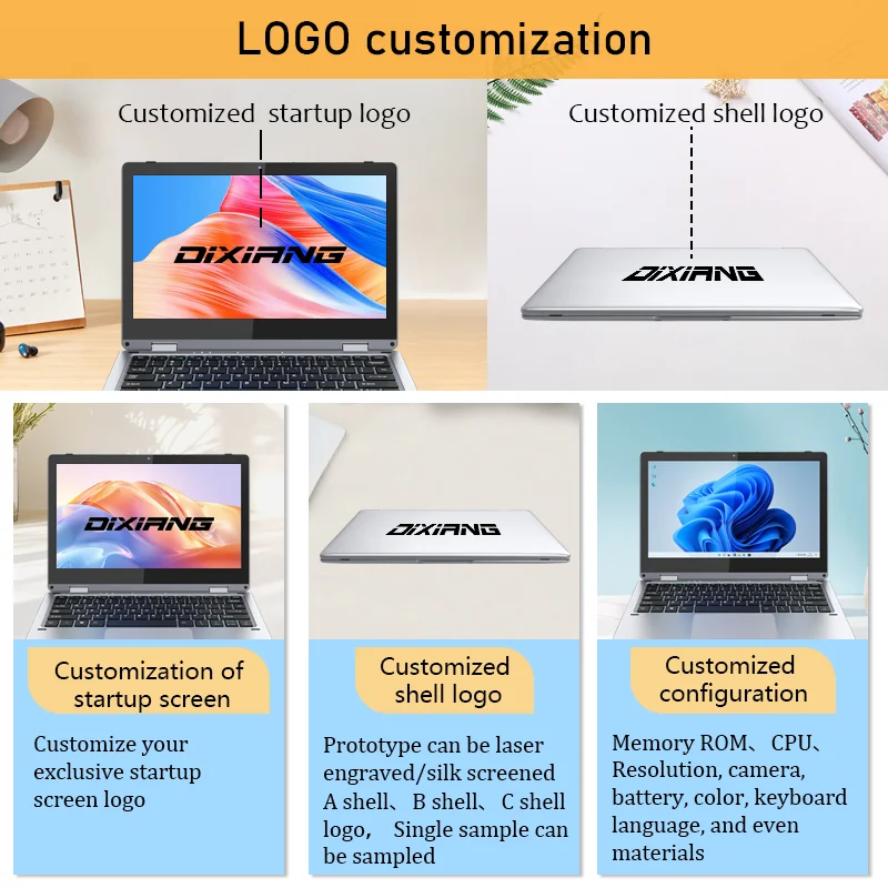 Laptop Brand New 11.6inch A3950 Yoga Ram 6GB 256GB SSD Laptop Oem Business Touch Laptops Factory