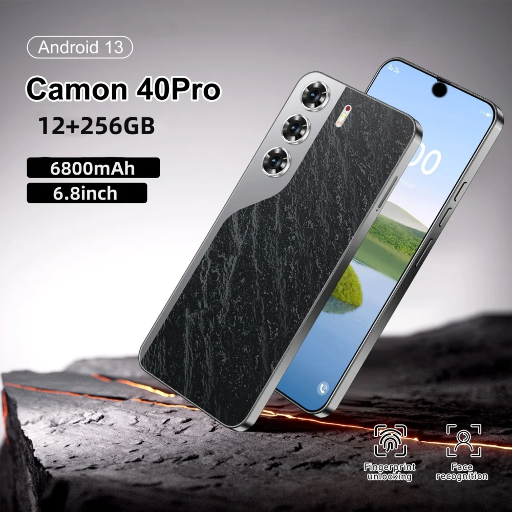 Tecno Camon 40 Pro Max 5G Original Ear 2K Screen Resolution Wholesale Phones