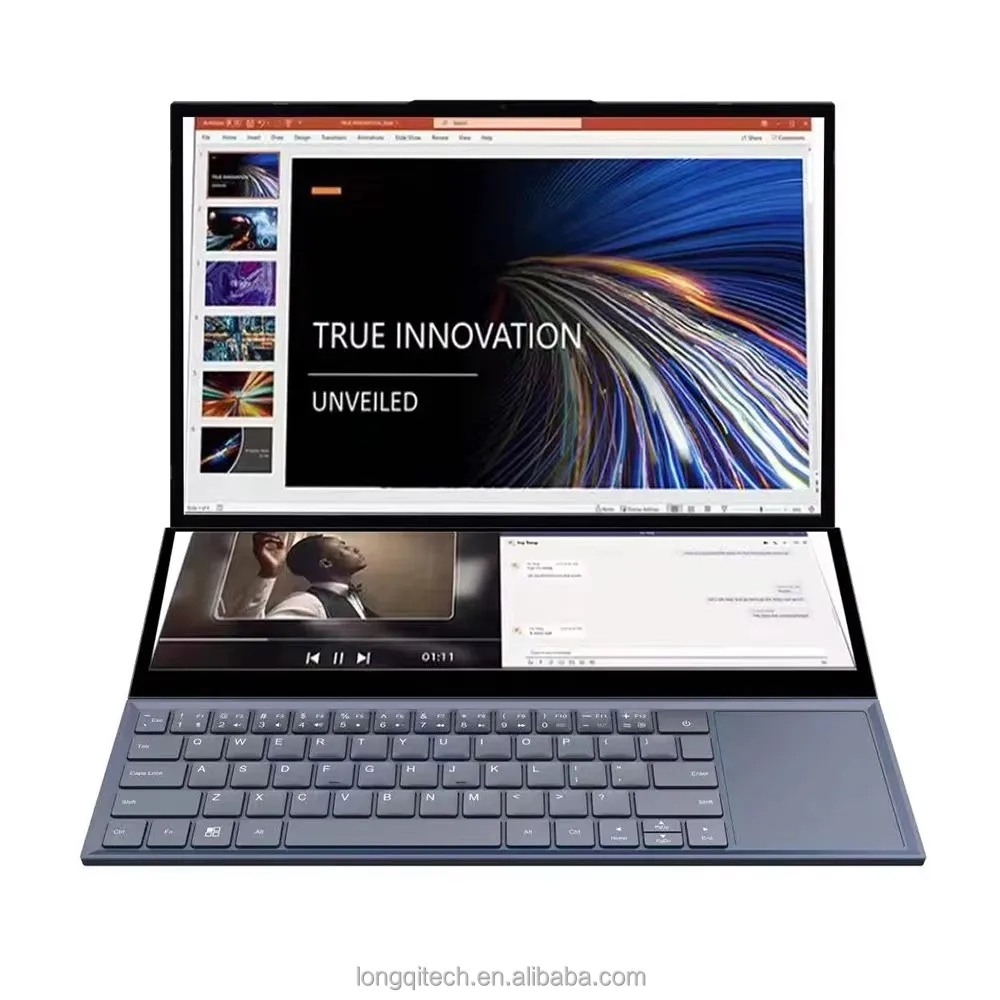 2025 Brand New Gaming Laptop Dual-Monitor I7 Laptop 16 Inch Touch Screen 64GB RAM 4TB SSD Intel Core I7-9750H Laptops