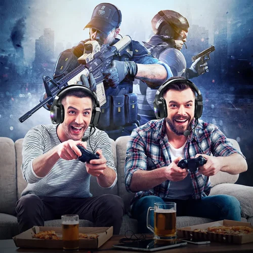 ONIKUMA Professional Gaming Headset Gaming Set RGB Lighting Mouse or Keyboard or Headset Stand or Wired Headset