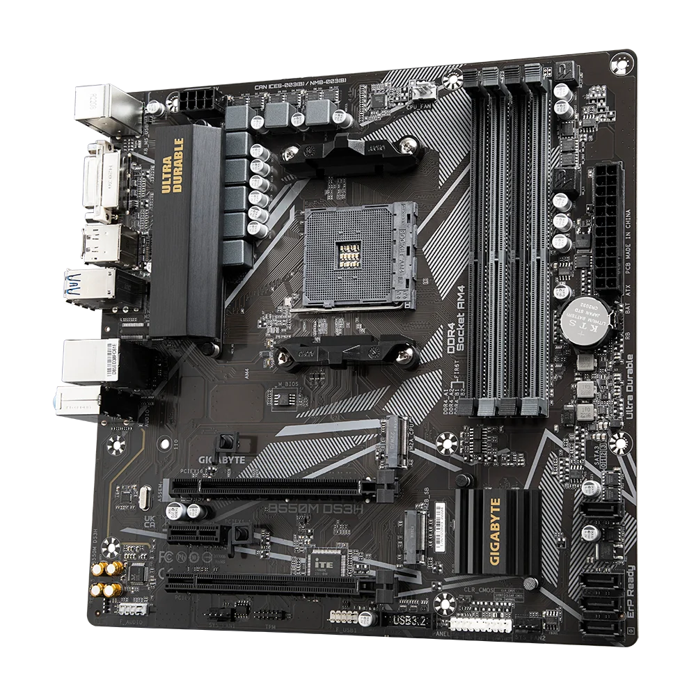 GIGABYTE B550M DS3H AM4 motherboard AMD B550 CPU compatible Ryzen 5 5600G/5600X 7 5700G/7 5800X 3 4350G ram ddr4 SATA Micro ATX