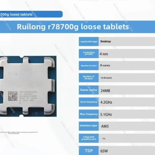 AMD R7 9700x R5 9600x R9 9900x 7800x3d 8600g8700 9800x3d Cpu