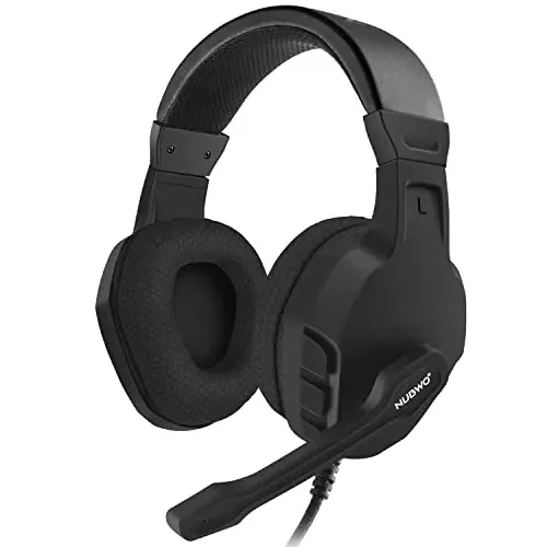NUBWO U3 Gaming Headset with Mic Safe Volume Limited Kids Headphones for Switch 3.5mm Jack for NS,PS4,PS5,Xbox,Tablet,iPad