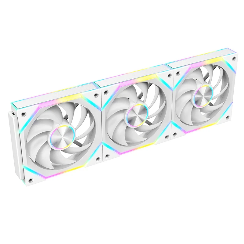 Star Brick P1 Jungle Leopard Interstellar SE Building Block Fan Triple ARGB 12cm Desktop Computer Wireless splicing fan