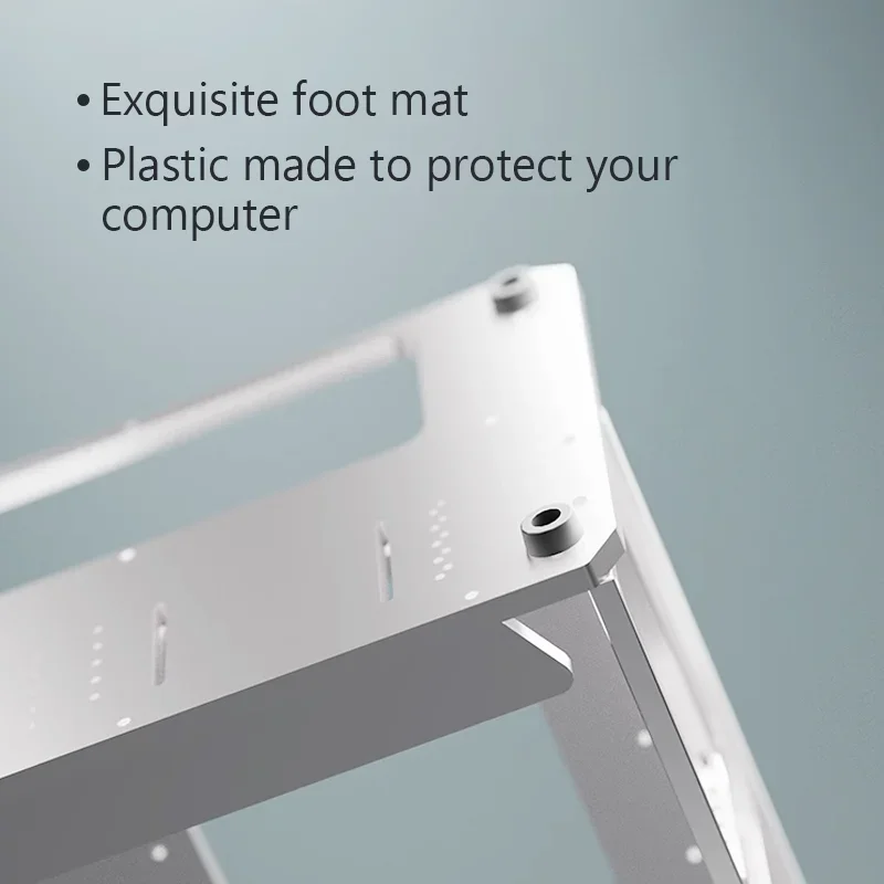 Open style PC case Diy Gaming pc Case for ATX M-ATX ITX water cooling computer case aluminum frame with 360mm radiator space