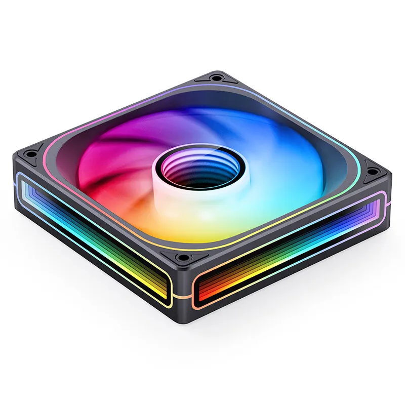JONSBO ZB-120/240/360 PC Case Fan 120mm 5V ARGB Conjoined Structure Cold Exhaust Fan Kits Forward/Reverse