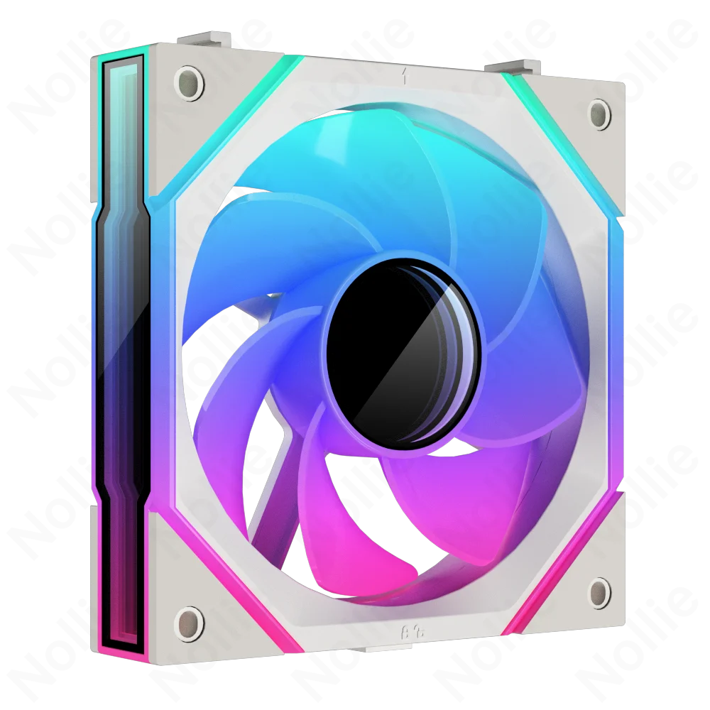 Nollie FAN GC120 ARGB Cooling Fan Modular Stackable Splicing PWM Silent 120mm RGB Fans