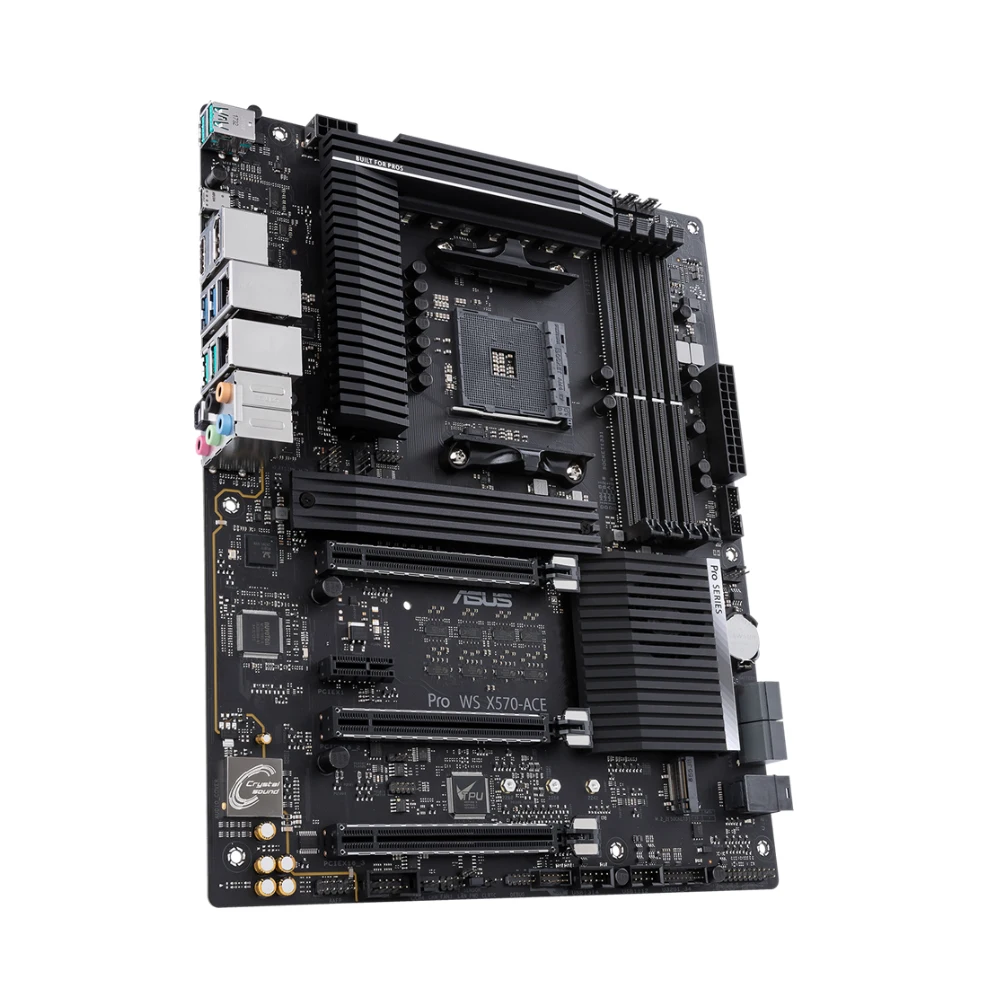ASUS Pro WS X570-ACE Motherboard AMD X570 Support 5600G 5700X 5700X3D 5800x3D CPU 4xDDR4 128 GB M.2 HDMI PCIe 4.0 ATX AM4
