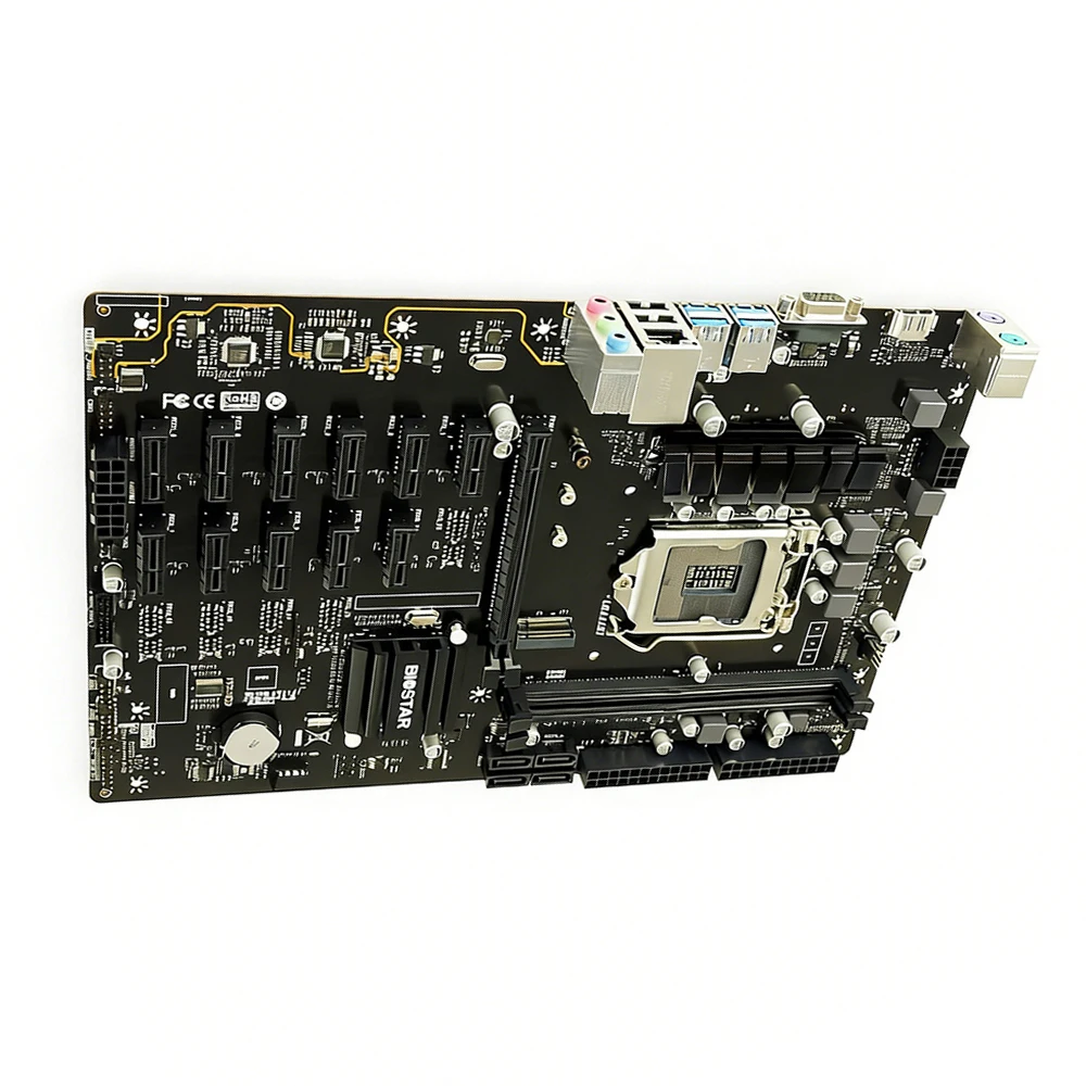 BIOSTAR TB360-BTC PRO 2.0 placa mãe LGA 1151 motherboard CPU i9-9900K i7-9700K i5-9600K i3-9100 i7-8700K i5-8600K ram ddr4 ATX