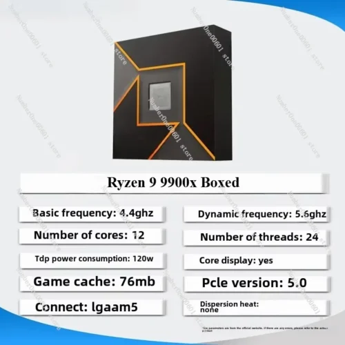 AMD R7 9700x R5 9600x R9 9900x 7800x3d 8600g8700 9800x3d Cpu