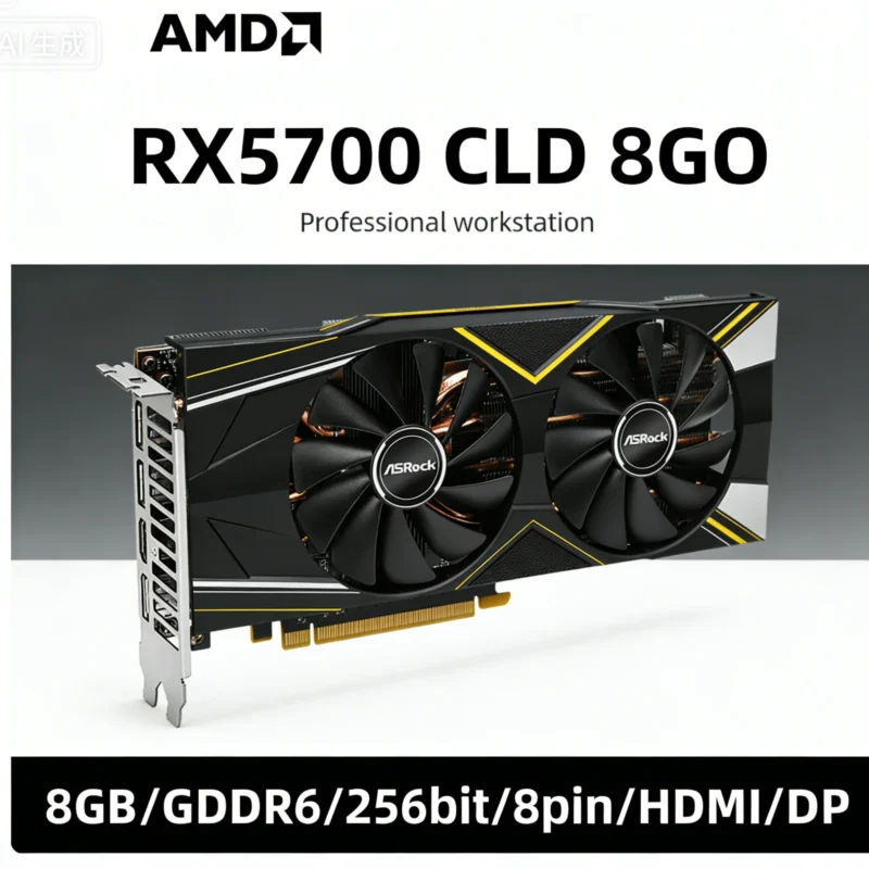 AMD Radeon RX 5700 CLD 8GO & RX 5700 XT TCX 8GP & STRIX RX5700XT O8G GAMING 8GB GDDR6 256-bit graphics card For PCI-E4.0 HDMI DP