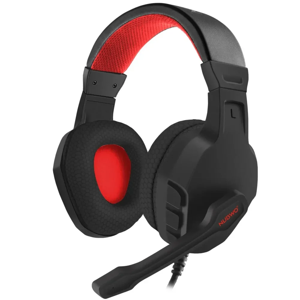 NUBWO U3 Gaming Headset with Mic Safe Volume Limited Kids Headphones for Switch 3.5mm Jack for NS,PS4,PS5,Xbox,Tablet,iPad