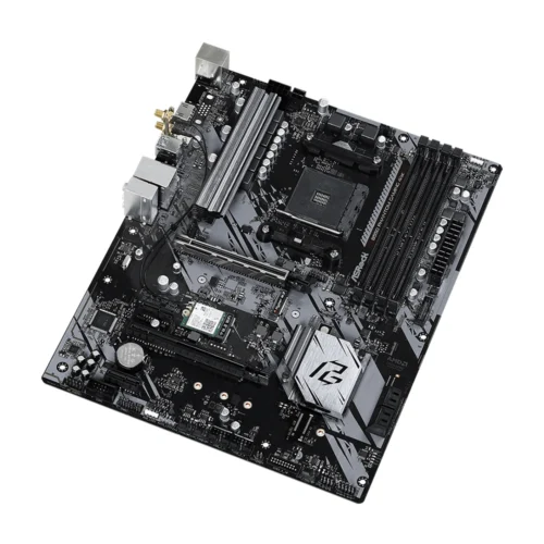 ASROCK B550 PHANTOM GAMING 4/AC AMD B550 Motherboard ATX For Socket AM4 AMD Ryzen 5600X 5800X 5900X 3600 DDR4 PCIe 4.0 M.2 PCI-E