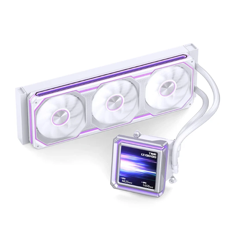 Jonsbo TX-360 Screen Display Integrated Water Cooling 360mm Radiator ARGB AIO Water Cooler Intel LGA1200 115X 1700 1851 AM5 AM4