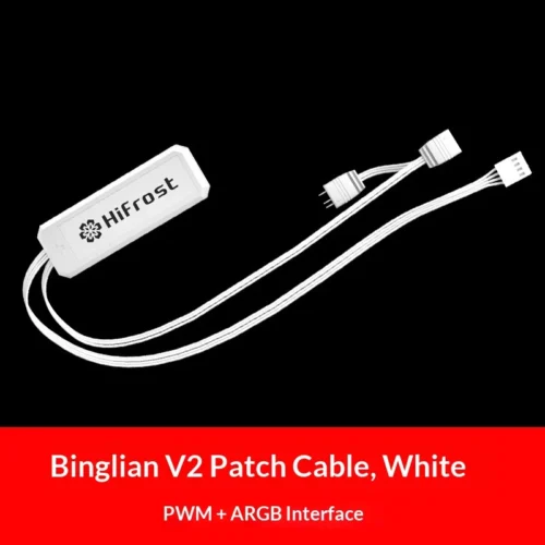 Hifrost Ice Chain Modular 120mm ARGB PC Case Cooling Fans Wireless Thermostatic Sync Lighting For Gaming Chassis CPU Cooler