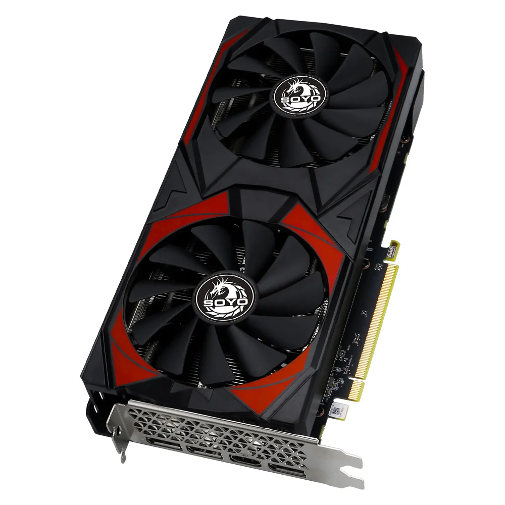 MOUGOL NEW AMD Radeon RX5700 8GB Graphics Card GDDR6 Memory PCIE4.0x16 DPx3 256Bit Gaming Video Card for Desktop Computer