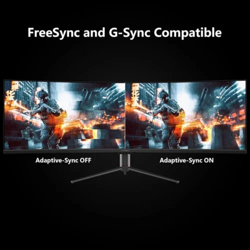 49 Inch Curved Gaming Monitor 144Hz Ultrawide 32 9 WDFHD 3840x1080P HDR400 sRGB USB C DP HDMI Built in Speakers Adjustable