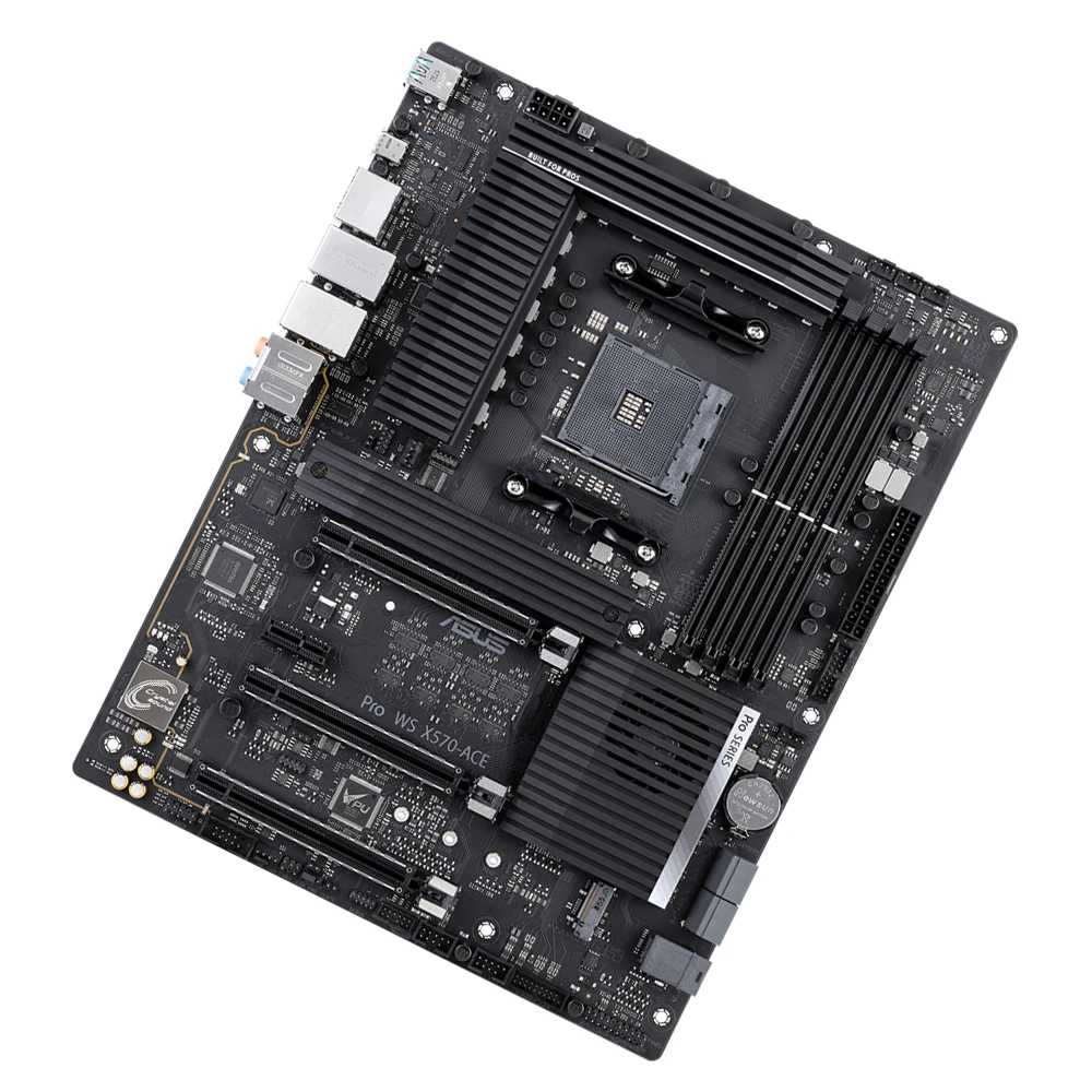 ASUS PRO WS X570-ACE AMD X570 AM4 Motherboard ATX For Ryzen 9/7/5 5950X 5800X 5600 CPU DDR4 M.2 USB2.0 Gaming Mainboard