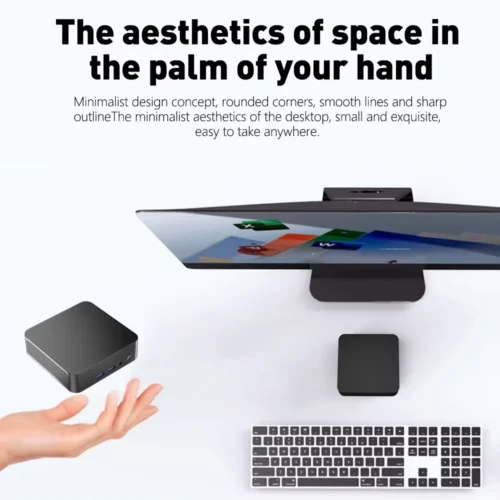 Brand New Mini PC Intel Core i9-8950HK 16GB RAM 1/2TB SSD Bluetooth 5.2 WiFi6 1000M Ethernet Windows 11 Gaming Office PC