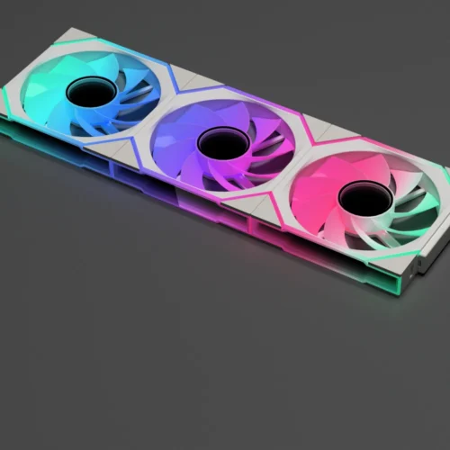 Nollie FAN GC140 ARGB 140mm Fans 34LED Cooling Fan Modular Stackable Splicing PWM Silent