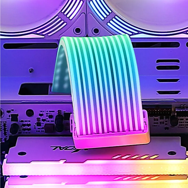 UPSIREN Bendable ARGB Light Board,Suitable For Graphics Card 24pin/8pin/2x8pin/12VHPWR/Motherboard Decorative light strip