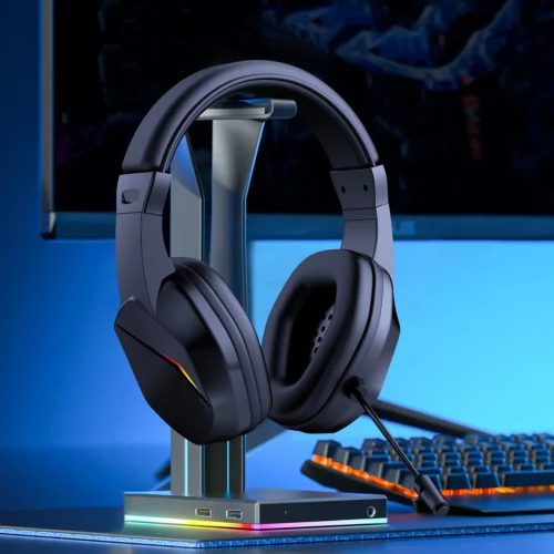 Wired Gaming Headset Microphone Boom Free Calling For Listening To Music And Playing Games Wired Earphone Headset