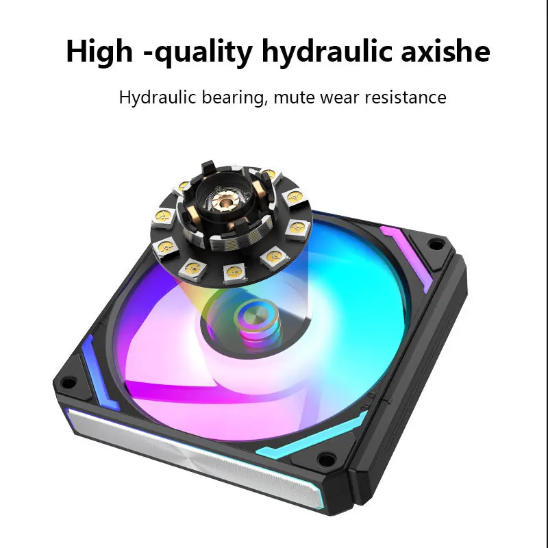 UPSIREN WF-120 ARGB PWM 3PCS Chassis fanARGB120mm/4PIN PWM/ Magic Color Wireless Stitching Computer heat dissipation fan