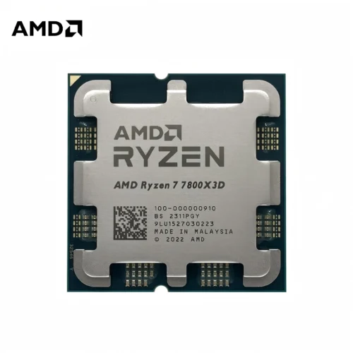 AMD Ryzen 7 7800X3D Gaming Processor AMD R7 7800X3D 8-Core 16-Thread 5NM 104M Game Cache Socket AM5 without Package for PC Gamer