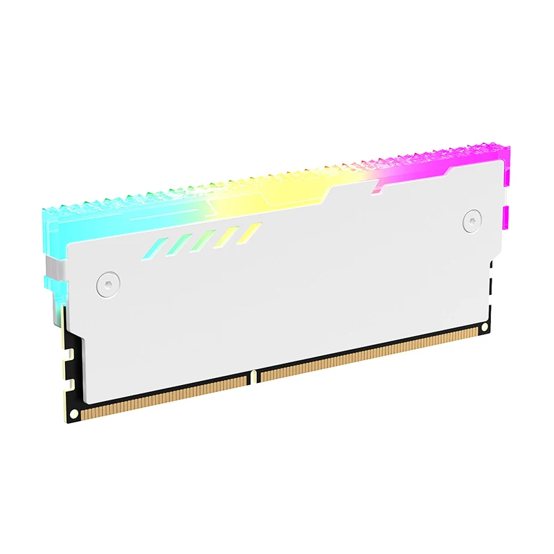 TEUCER RM-1 PC Memory Heatsink RAM Cooling Vest 5V 3-PIN ARGB for Desktop Computer Memory DDR3 DDR4 DDR5 DDR2