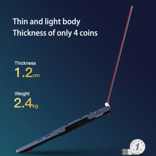 S6 laptop gamer Intel Core i9-13900HK RTX4050 6G 16.1 Inch 4800mah gaming laptop fingerprint DDR5 144 Hz lightweight laptops