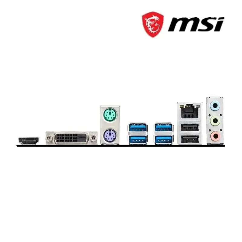 New MSI A520M A PRO Micro ATX AMD A520 DDR4 M.2 USB3.2 STAT 3.0 SSD/64G Best support R9 desktop CPU Socket AM4 Motherboard