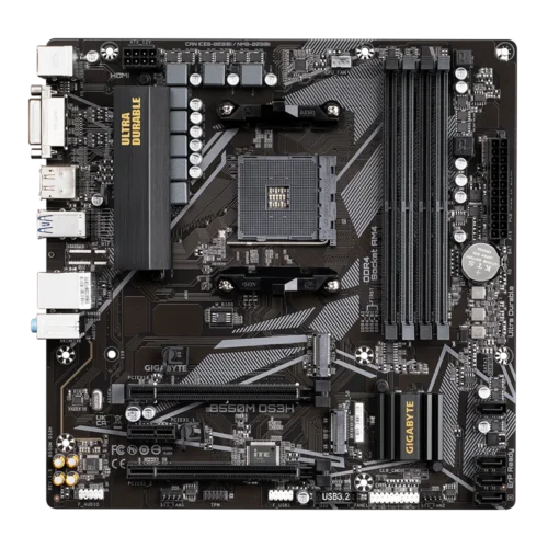 GIGABYTE B550M DS3H AM4 motherboard AMD B550 CPU compatible Ryzen 5 5600G/5600X 7 5700G/7 5800X 3 4350G ram ddr4 SATA Micro ATX