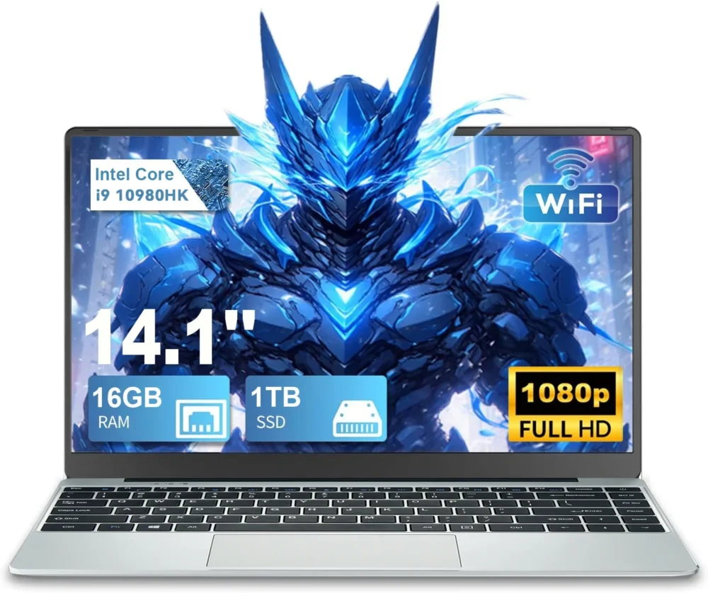 2026 NEW Arrival Windows 11 Pro i9 Laptop Core i9 10980HK Gaming Laptops 16GB DDR4 1TB SSD FHD Gamer Computer Notebook PC