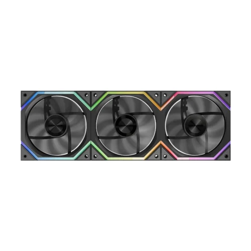 Jungle Leopard Galaxy Prism XH Flowing Running Lights PC Case Fan 120mm  ARGB Cyclic Mirror Light Effect PWM Cooling Fan