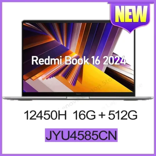 【Moscow Warehouse】Xiaomi RedmiBook 16 2024 New i5-13420H/13500H/12450H 16G 512G 16inch Screen JYU4577CN/JYU4585CN/JYU4614CN