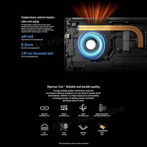 New Honor Laptop X16 2025 13th Intel Core I5-13420H 16G 512G/1TB SSD 16-inch 60Hz IPS Screen Ultra-thin Laptop