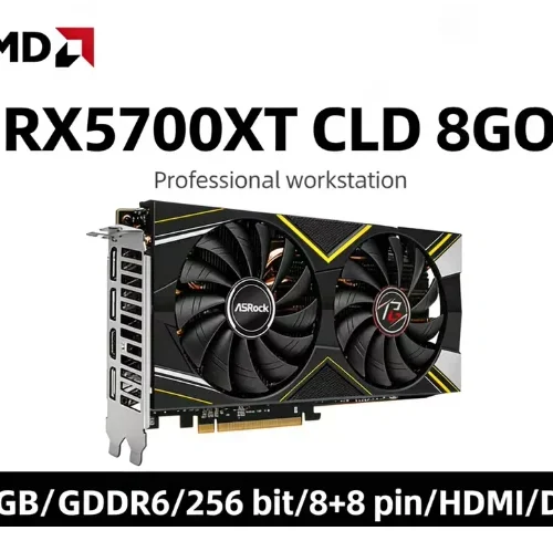 AMD Radeon RX 5700 CLD 8GO & RX 5700 XT TCX 8GP & STRIX RX5700XT O8G GAMING 8GB GDDR6 256-bit graphics card For PCI-E4.0 HDMI DP