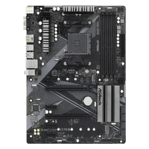 b450 AM4 placa mãe B450 Pro4 R2.0 motherboard CPU Support Ryzen 5 5600 7 5700X 5800X 9 5900X memória ramDDR4 128GB Ultra M.2 ATX