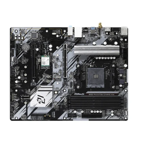 ASROCK B550 PHANTOM GAMING 4/AC AMD B550 Motherboard ATX For Socket AM4 AMD Ryzen 5600X 5800X 5900X 3600 DDR4 PCIe 4.0 M.2 PCI-E
