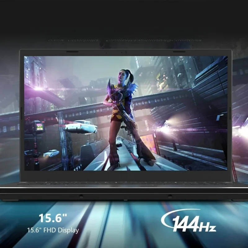 Gaming Laptop 15.6 Inch FHD 144Hz IPS Display Intel Core i5-13420H NVIDIA RTX 4050 8GB DDR5 512GB SSD WiFi 6 Backlit